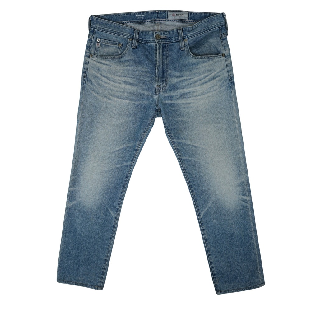 AG Adriano Goldschmied The‎ Dylan Jeans Mens 34x27 Blue Slim Skinny Light Wash